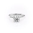 The Madison Set With A 1 Carat Round Lab Diamond For Cheap