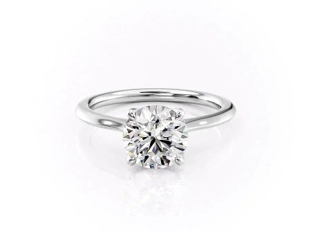 The Madison Set With A 1 Carat Round Lab Diamond For Cheap