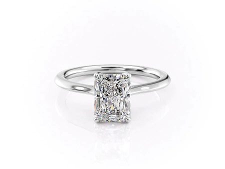 The Madison Set With A 2 Carat Radiant Lab Diamond Online Sale