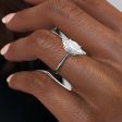 The Madison Set With A 1 Carat Marquise Lab Diamond Fashion