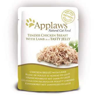 Applaws Cat Chicken with Lamb in Jelly 70g Pouch For Sale