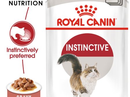 WET FOOD - Instinctive for adult cats (pouches) For Cheap