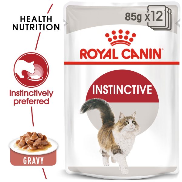 WET FOOD - Instinctive for adult cats (pouches) For Cheap