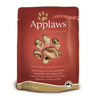 Applaws Cat Tuna and Prawn 70g pouch Supply