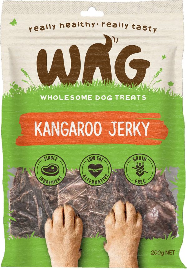 Wag Kangaroo Jerky Treats Fashion