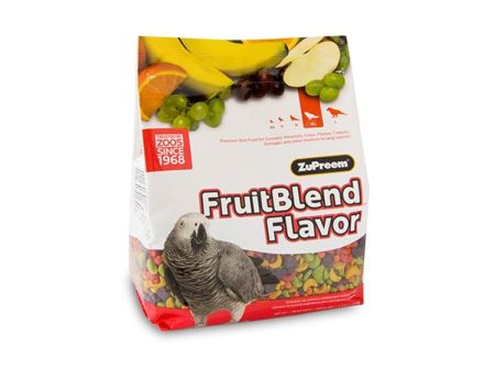 FruitBlend Flavor Medium & Large Parrot Food 3.5 lb For Sale