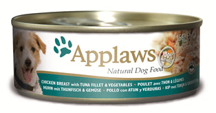 Applaws Dog Chicken and Tuna 156g tin For Cheap