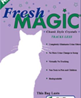 Fresh Magic Crystal Cat Litter 4lbs For Cheap