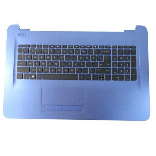 HP 17-X 17-Y Noble Blue Palmrest w US Keyboard Touchpad 908057-001 Fashion