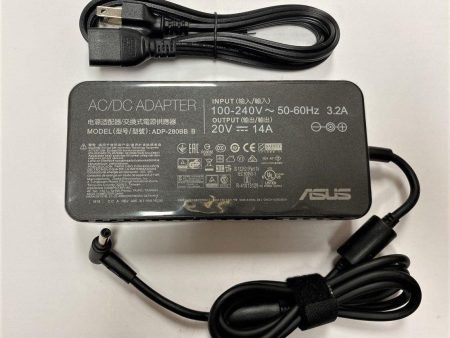 New Genuine Asus Strix Scar 15 G532 G532LW-AZ056T G532LW-AZ087R AC Adapter Charger 280W Hot on Sale