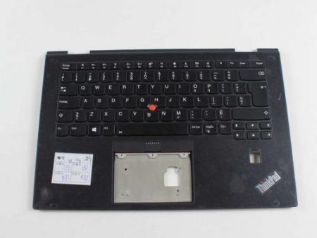 New Lenovo ThinkPad X1 Yoga 2nd 20JD 20JE Palmrest Canadian French Keyboard Backlit 01HY800 01HY880 Online Sale