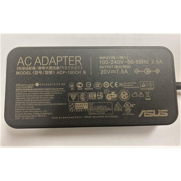 New Genuine Asus TUF FX505DT FX505DT-AH51 FX505DT-AL226T FX505DT-AL368TAC Adapter Charger 150W Sale