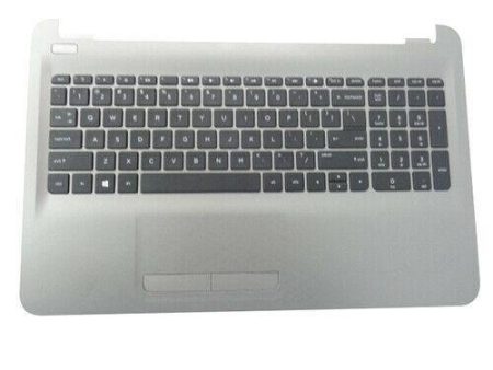 HP 15-AC 15-AF Silver Palmrest US Keyboard Touchpad 813975-001 Supply