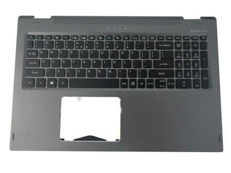 Acer Spin 5 SP515-51N SP515-51GN Gray Upper Case Palmrest Keyboard 6B.GTQN1.009 Online Hot Sale