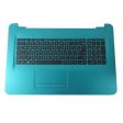 HP 17-X 17-Y Palmrest Keyboard Touchpad - Dreamy Teal - 856758-001 Fashion