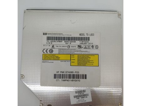 HP DVD‚±RW RW DL Optical Drive Sourced from Working Laptop TS-L633 TS-L633N   HPMHF Online Hot Sale