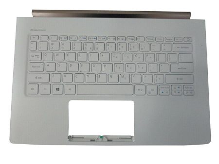 Acer Swift 5 SF514-51 White Palmrest Keyboard 6B.GLEN2.001 For Discount