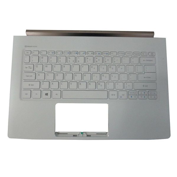 Acer Swift 5 SF514-51 White Palmrest Keyboard 6B.GLEN2.001 For Discount