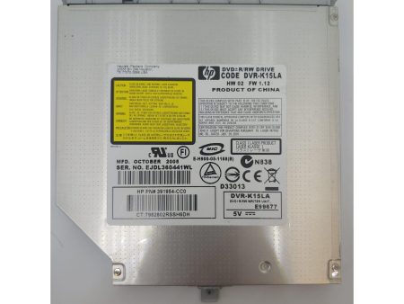 HP CD   DVD RW DL Optical Drive Sourced from Working Laptop DVR-K15LA 391954-CC0 Online Sale